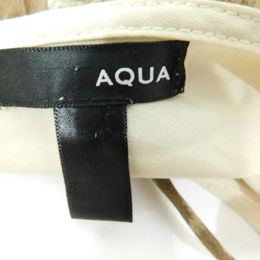 Aqua Women's Sleeveless Top Animal Print Size Small - Picture 2 of 4